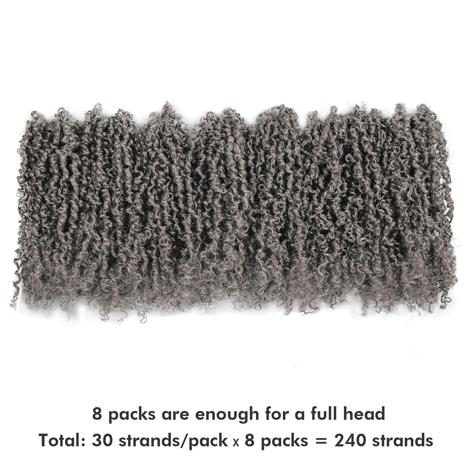 Amazon.com : Toyotress Yanky Twist Crochet Hair -10 Inch 8 Packs