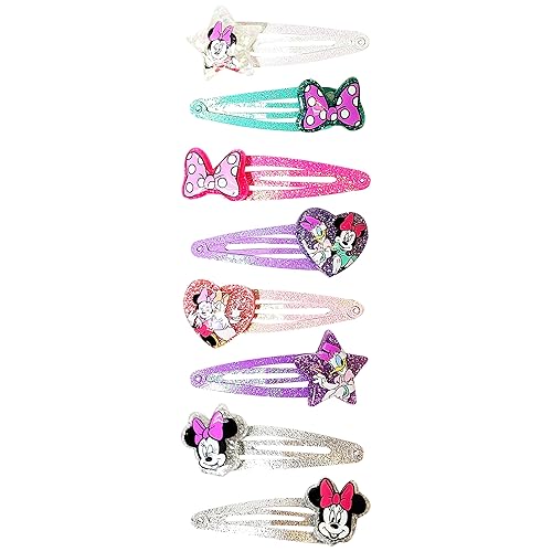 Vista 26 de LUV HER Barbie - Pinzas para el pelo para niñas, paquete de 8 unidades, multicolor a partir de 3 años Clips a presión