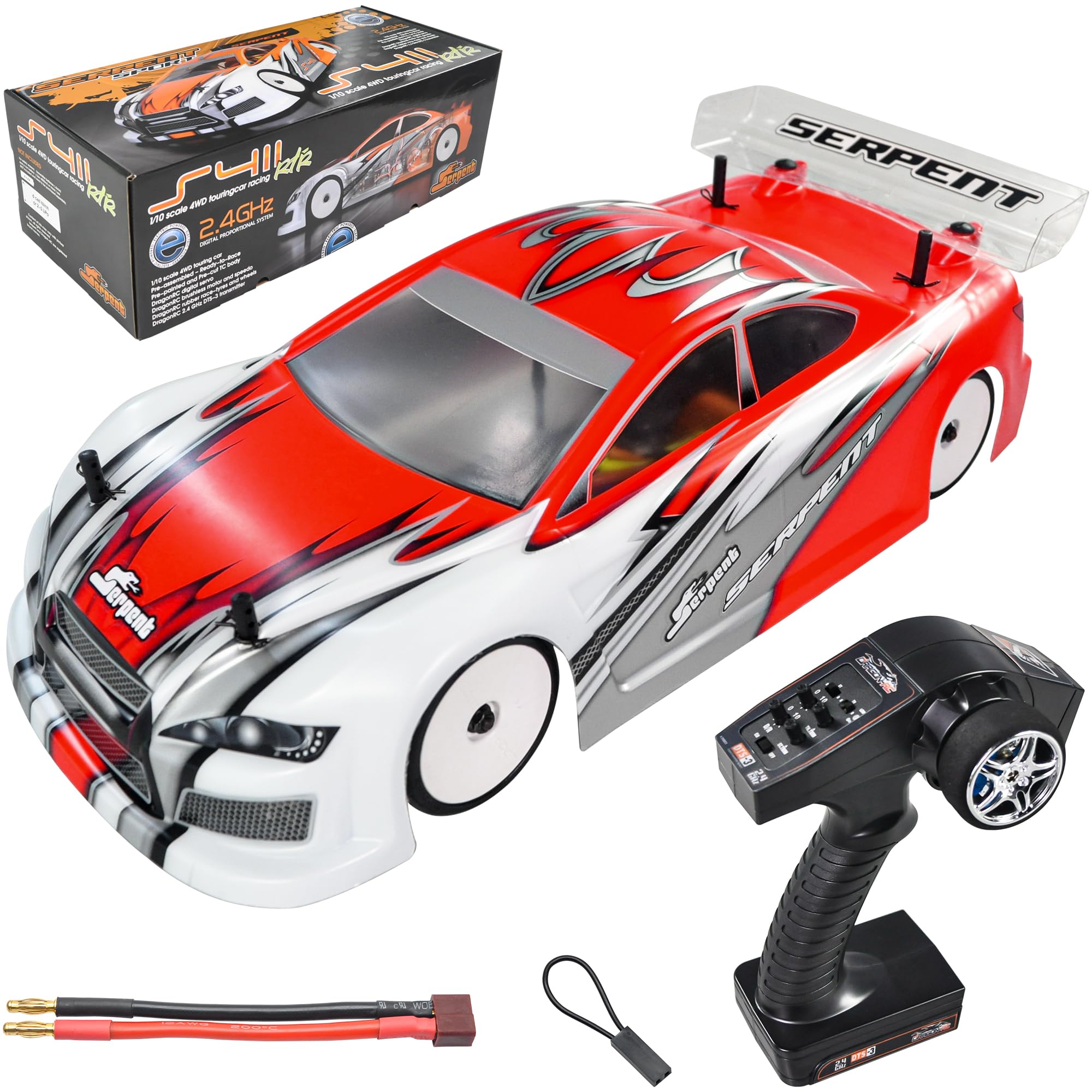 Amazon.com: Serpent 1/10 Touring Car RTR - Ready-to-Race Electric