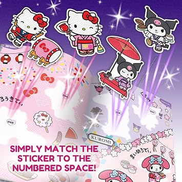 CRYSTAL ART Hello Kitty and Friends Sticker Album Starter Pack