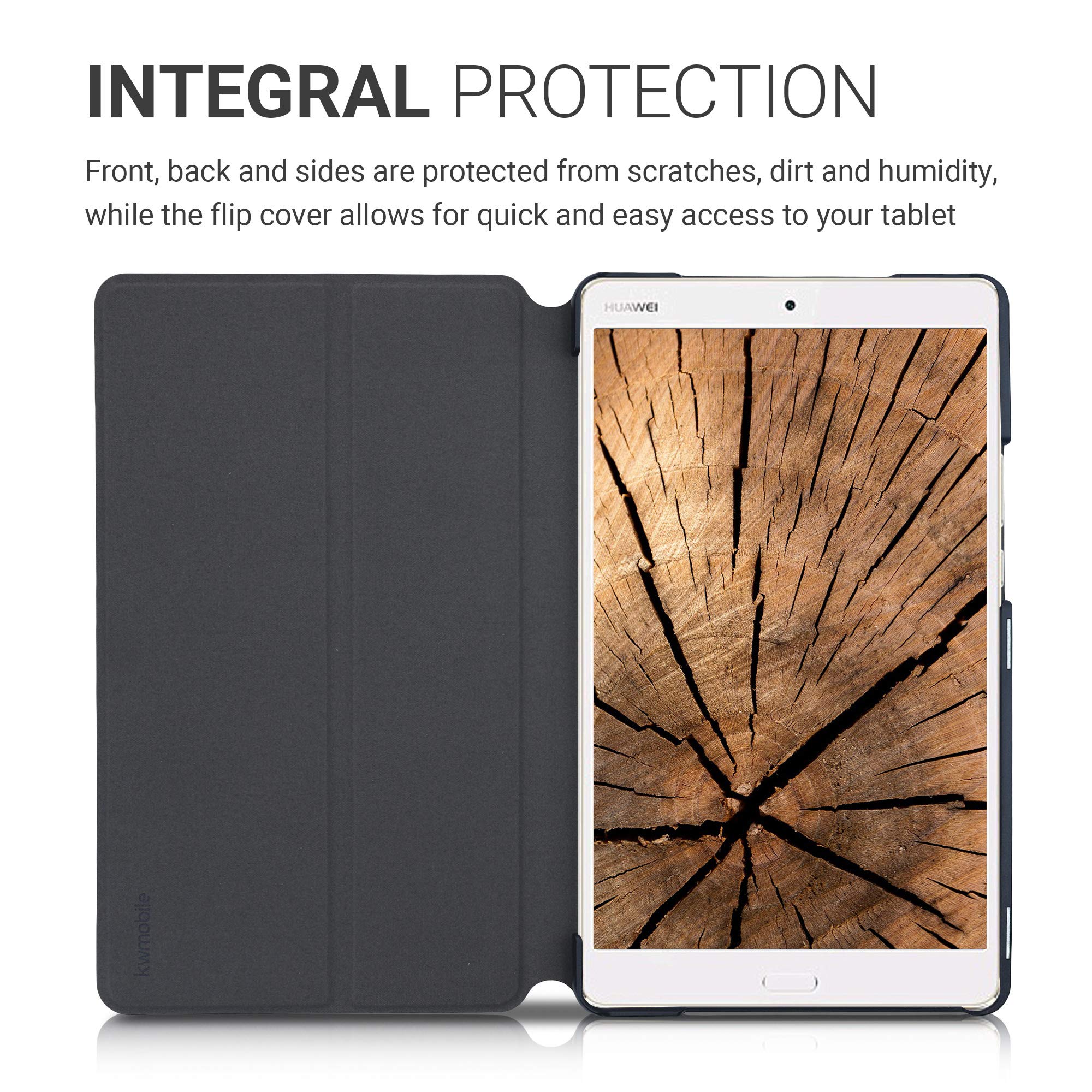 Kwmobile Cover Trasparente Per Tablet Huawei MediaPad M3 Lite 10 – Custodia Morbida In Silicone Antiurto