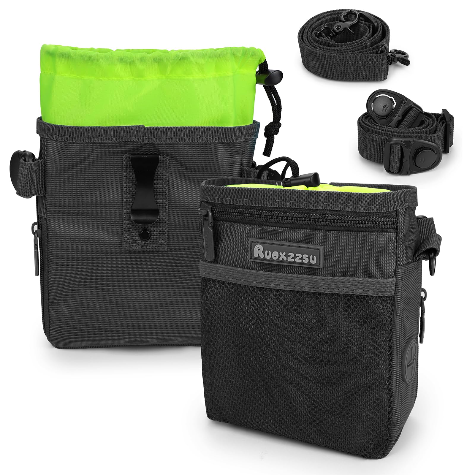 Ruoxzzsu Bolsa Premios Perro Bolsa Chuches Perro Bolsa Premios Perro Adiestramiento Bolsa de Entrenamiento para Perros