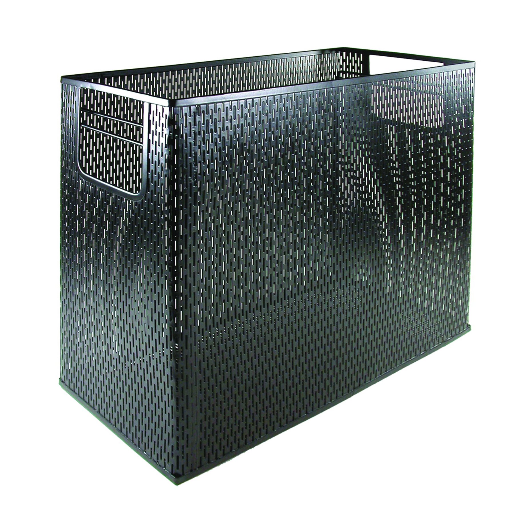 Artistic Urban Collection Punched Metal Desktop File, Black (ART20010)