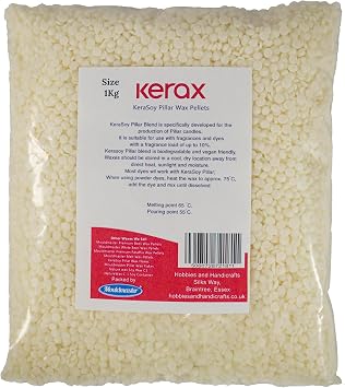 KeraSoy Pillar Wax Pellets 1kg