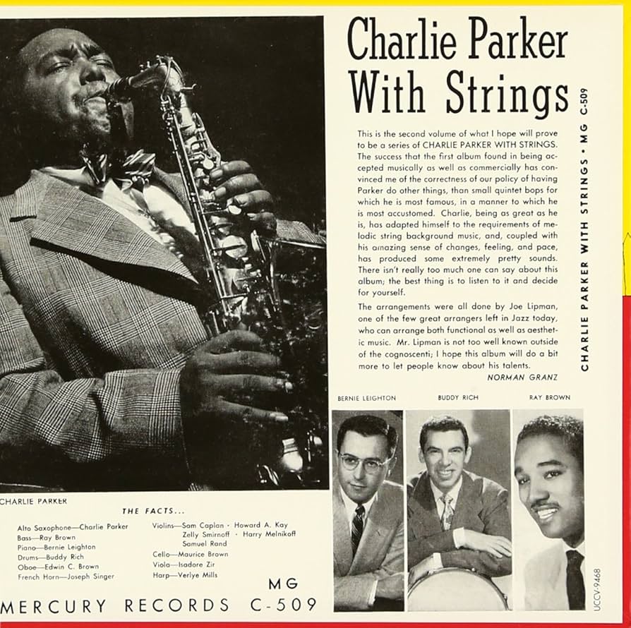 チャーリー・パーカー・ウィズ・ストリングスNo.2(紙ジャケット仕様) [CD] Amazon.co.jp: チャーリー・パーカー・ウィズ・ストリングス NO