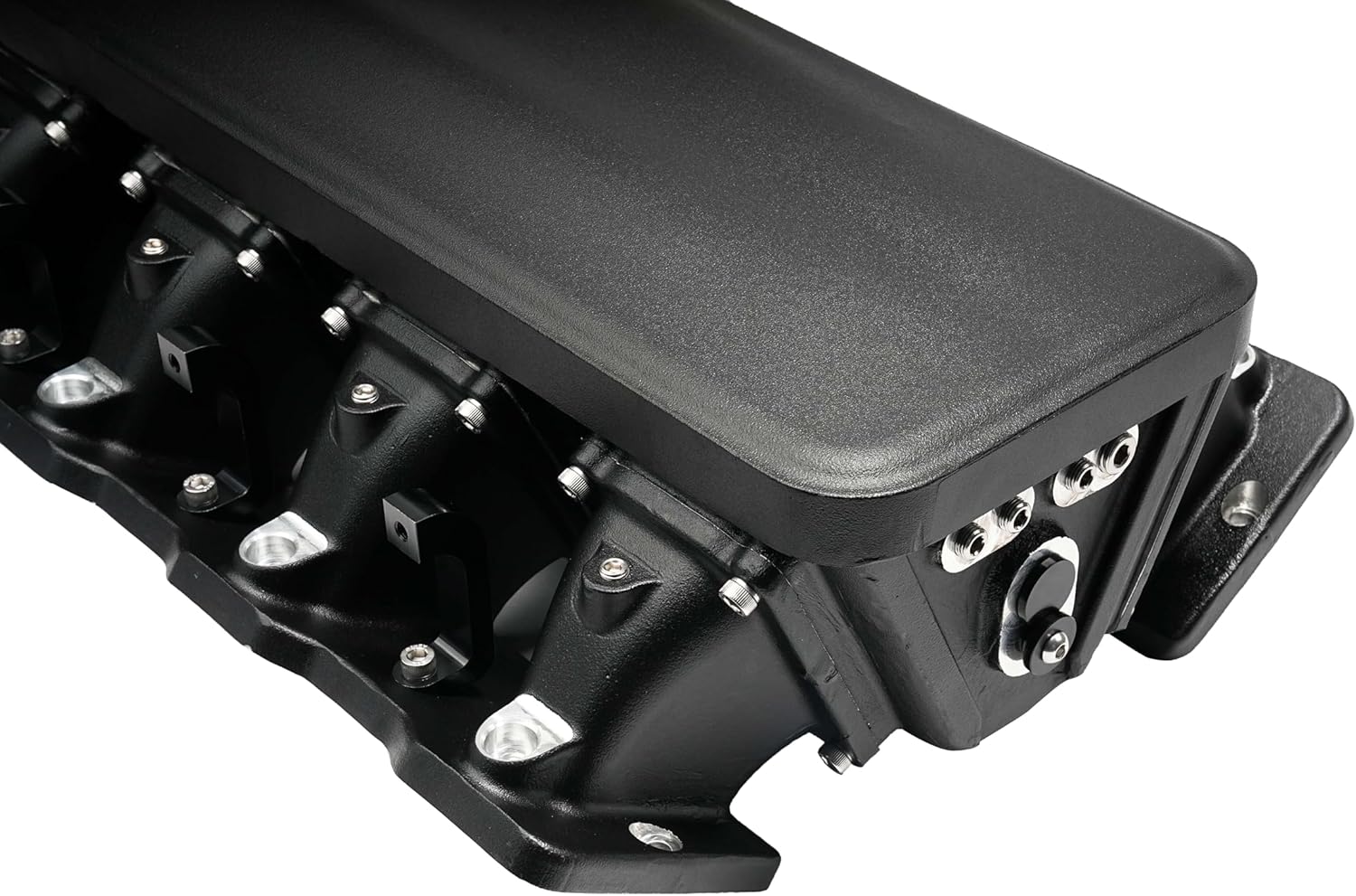 LS1/LS2/LS6 102mm Casting Bolted Intake Manifold with fuel rail (Black)