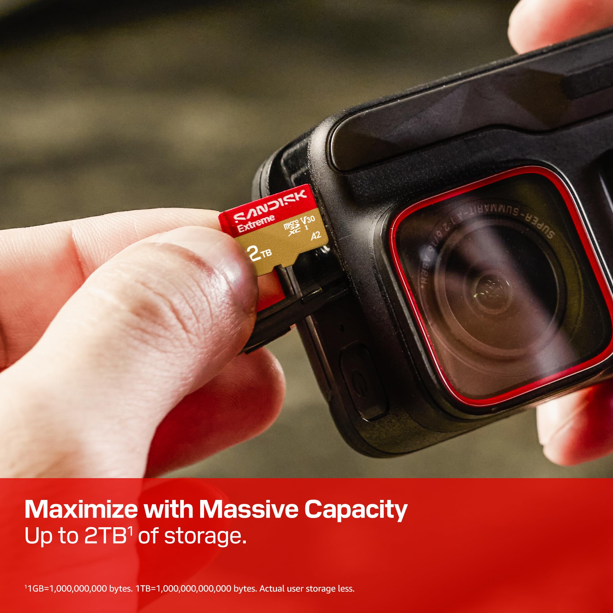 Amazon | SanDisk 2TB Extreme microSDXCカード + SDアダプター