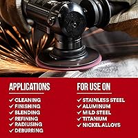 Vista 5 de 3M Cubitron Scotch-Brite 07453 Disco de acondicionamiento de superficie, 2 in x NH A CRS, 25 por caja