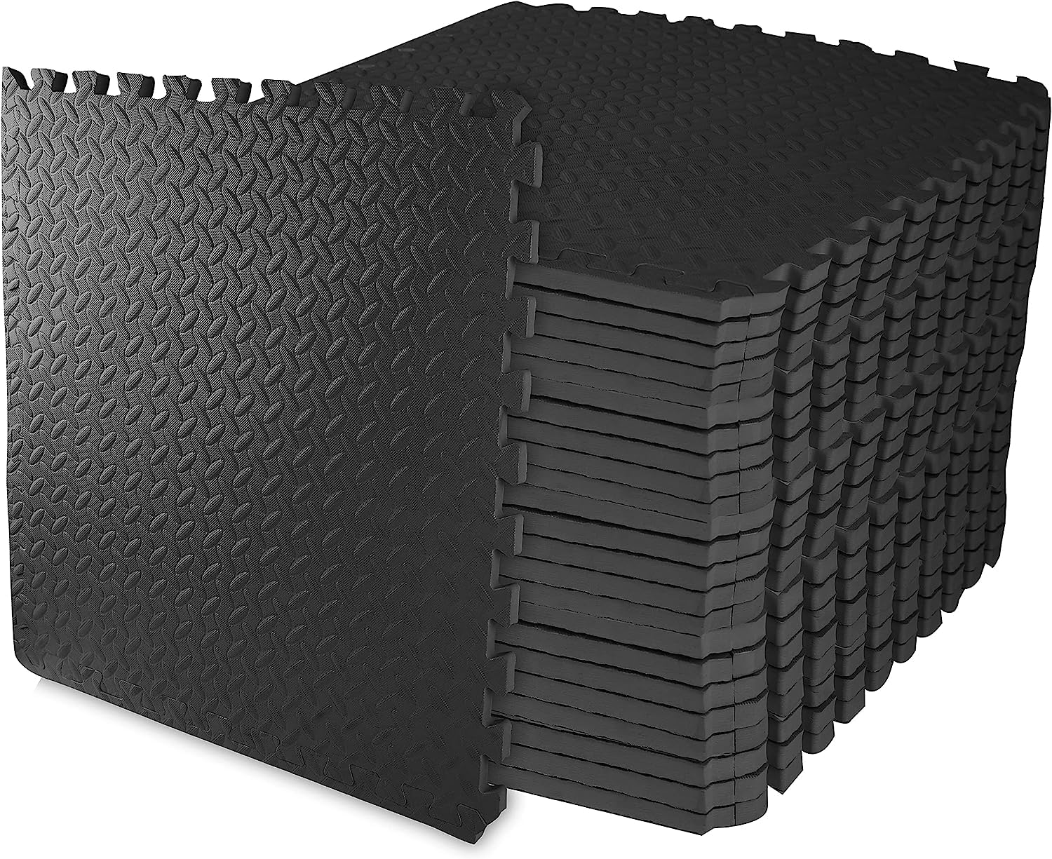 MAIGGA Puzzle Exercise Mat, EVA Foam Interlocking Tiles-12mm, Protective Flooring for Gym Equipment and Cushion for Workouts (16-80 Sq.ft)) (20 Tiles- 80 Sq.ft, 12 MM-Black) (B0CH36XPLD) Amazon Price History, Amazon Price Tracker