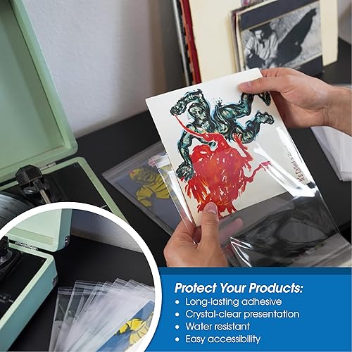 Miniatura 3 de Spartan Industrial - Bolsas de polietileno de violonchelo resellables transparentes de 6 x 10 pulgadas (1000 unidades) para embalaje, almacenamiento