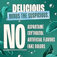 Vista 5 de Zevia Refresco Sin Azúcar, Explosión de Fresa y Limón, Latas de 12 oz (Paquete de 24) – Naturalmente Endulzado, Sin Calorías, Sin Azúcar – Proyecto