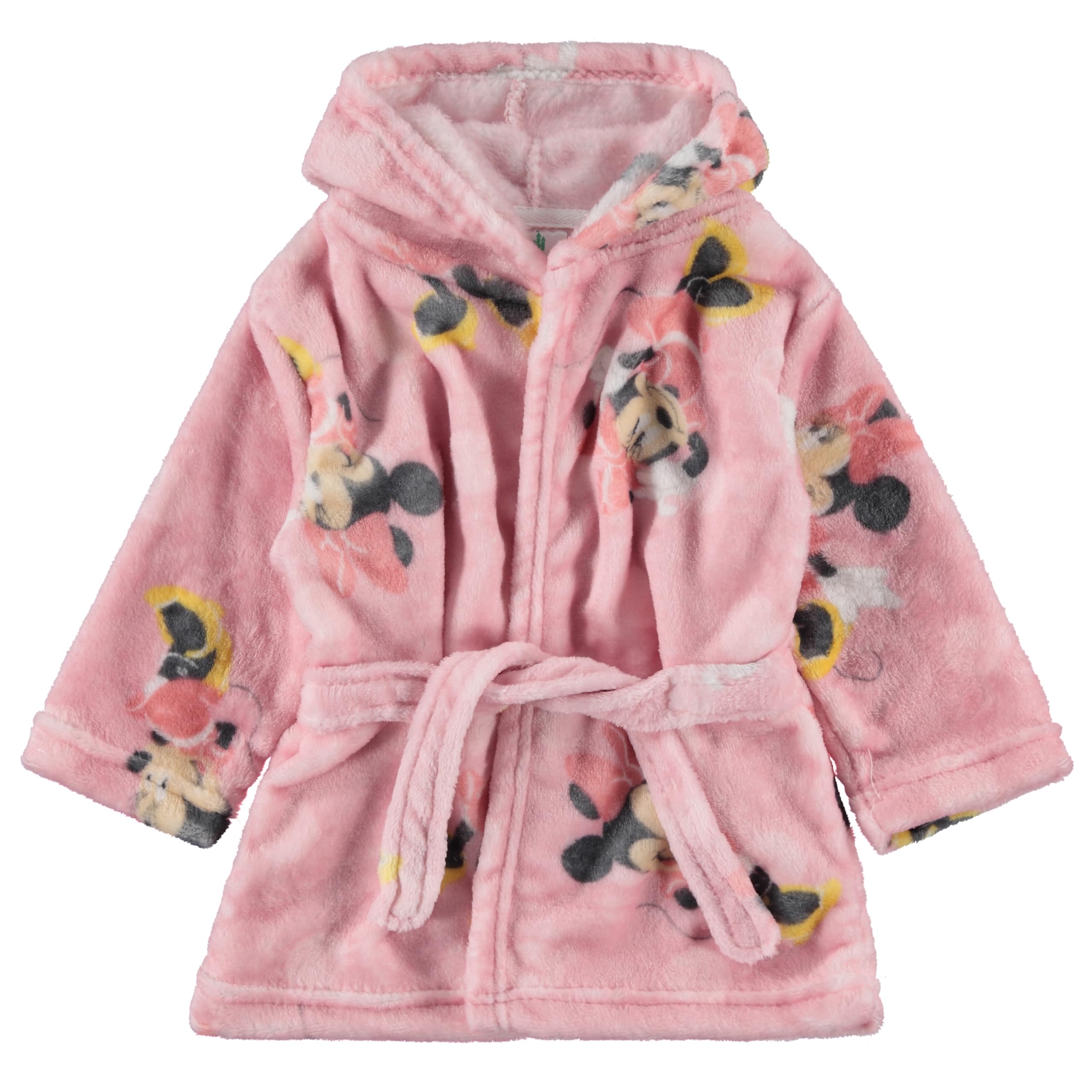 Disney Baby-Jungen Bademantel mit Lovie-Befestigung