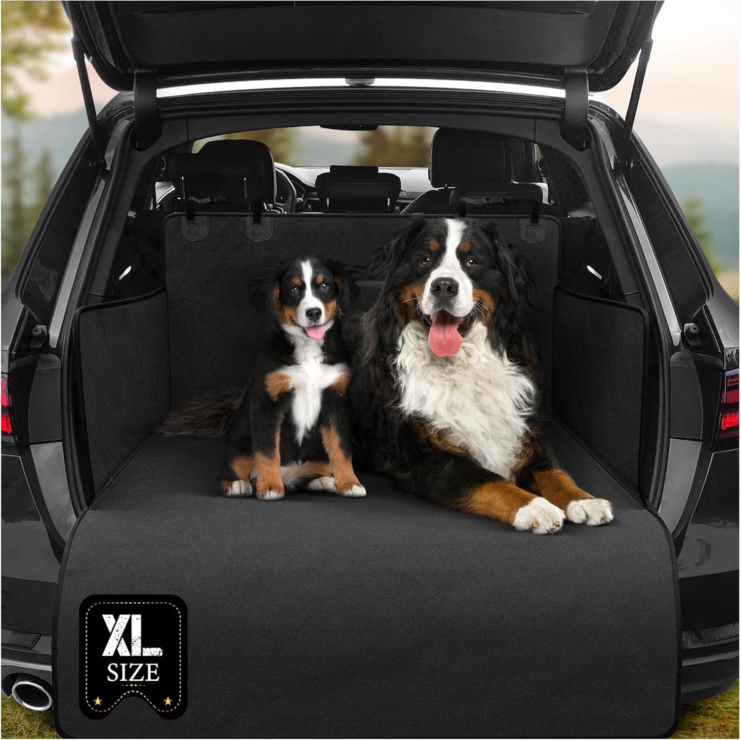 XL Car Boot Cover for Dogs, Boot Liner Protector Waterproof Washable