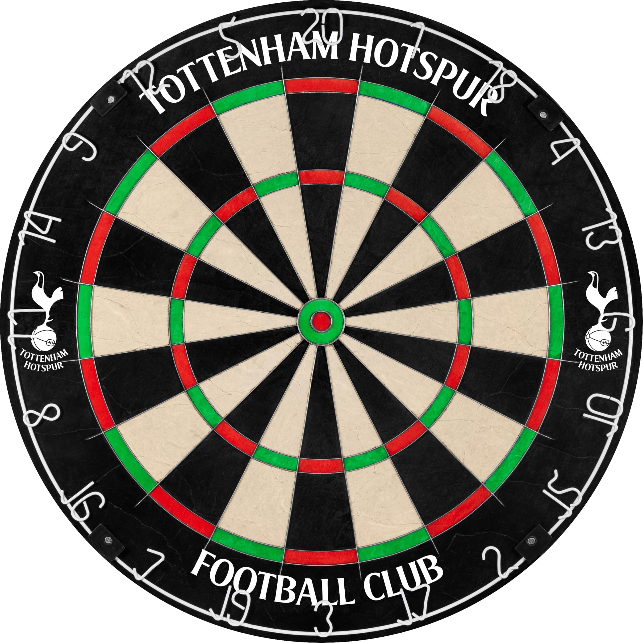 Offically Licensed Tottenham Hotspur Football Club | Tottenham FC | Professional Darts Dartboard | Sisal | Ultra-thin Wire (DB175)
