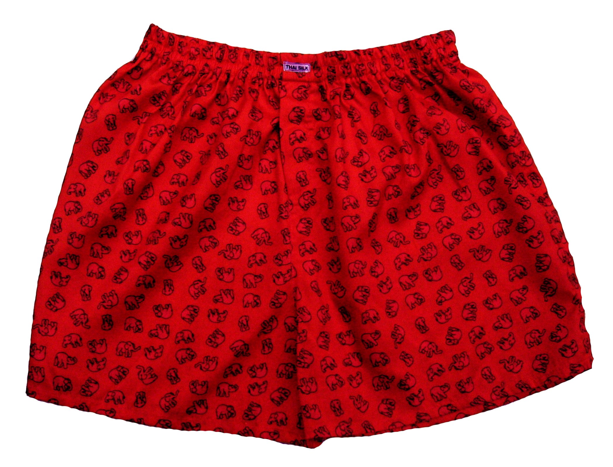 (M) Boxers Boxer Boxershort Shorts Underwear Elephant Men Woman Girl Boy red