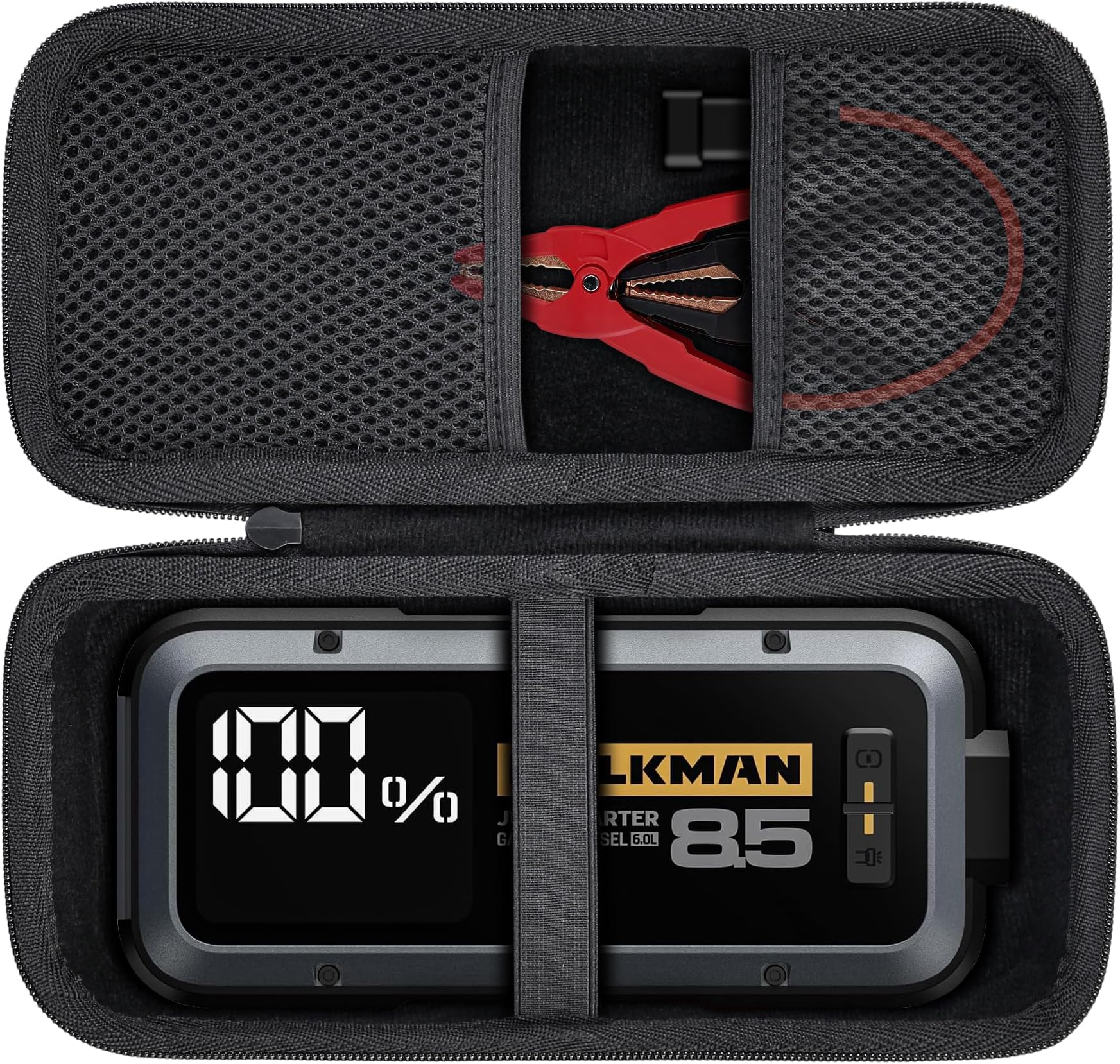 Aenllosi Hard Storage Case Replacement for HULKMAN Jump Starter(Case Only), Black, for Alpha85/85S/Pro, Unique, Black, for Alpha85/85S/Pro, Unique