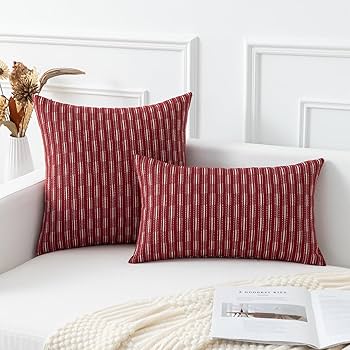 Amazon.com: Kevin Textile Euro Sham Linen Cushion Cover Boho Woven