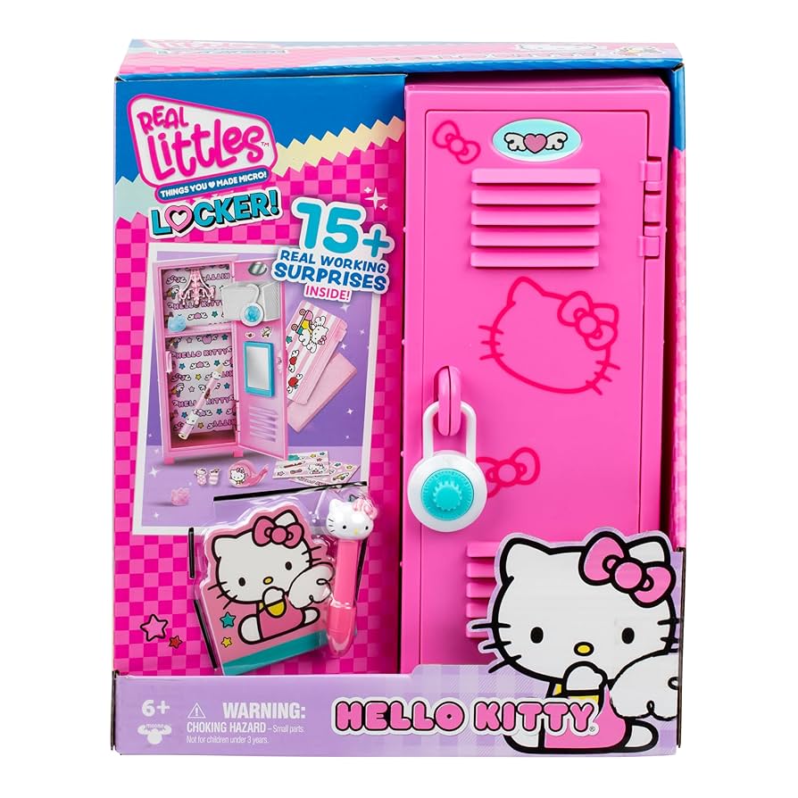 ハローキティ ミニロッカー MINI LOCKER:HELLO KITTY-SANRIO ORIGINAL - Whistle Stop Hobby