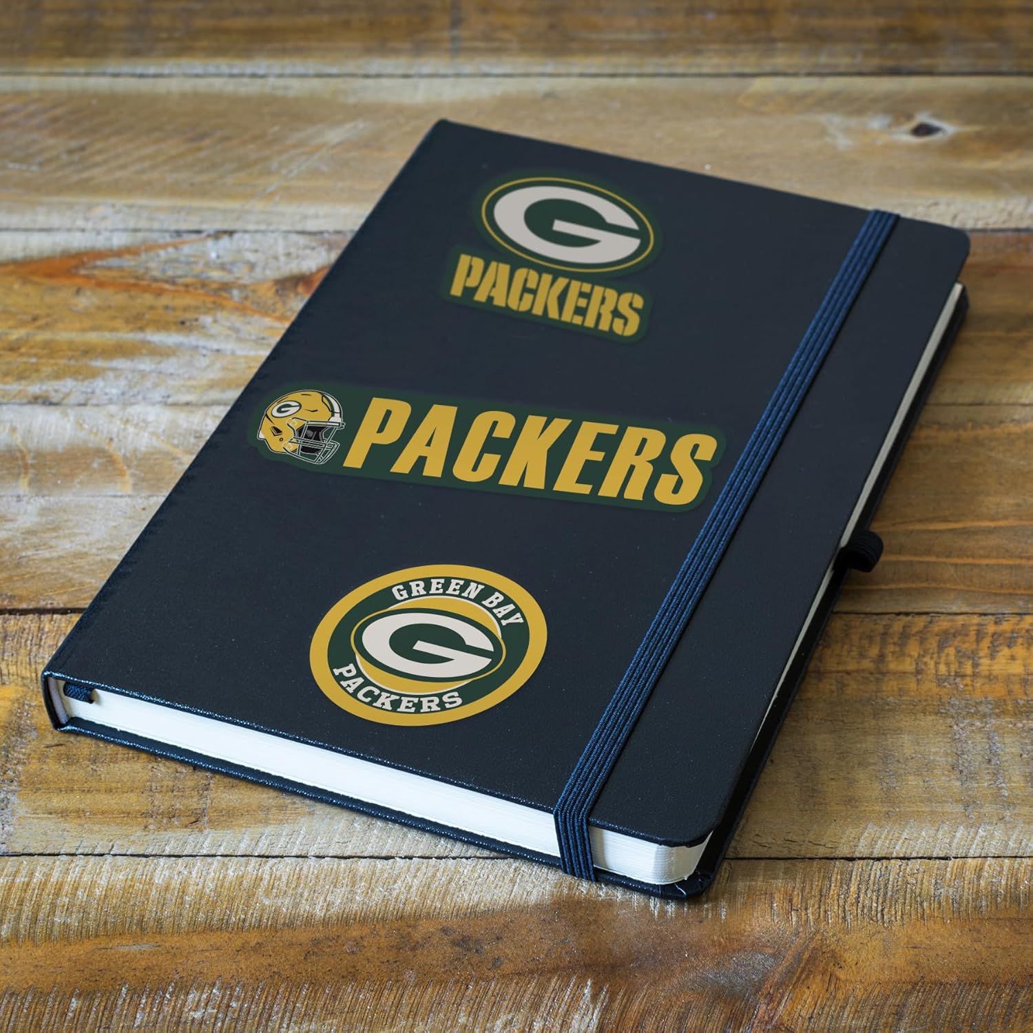 Green Bay Packers NFL Team Logo Vinyl Sticker–Officially Licensed Green Bay Packers 3 Pack Heavy Duty Decal for Indoor or Outdoor–Use for Laptops, Coolers, & Notebooks–Show Your Packers Pride - Image 4