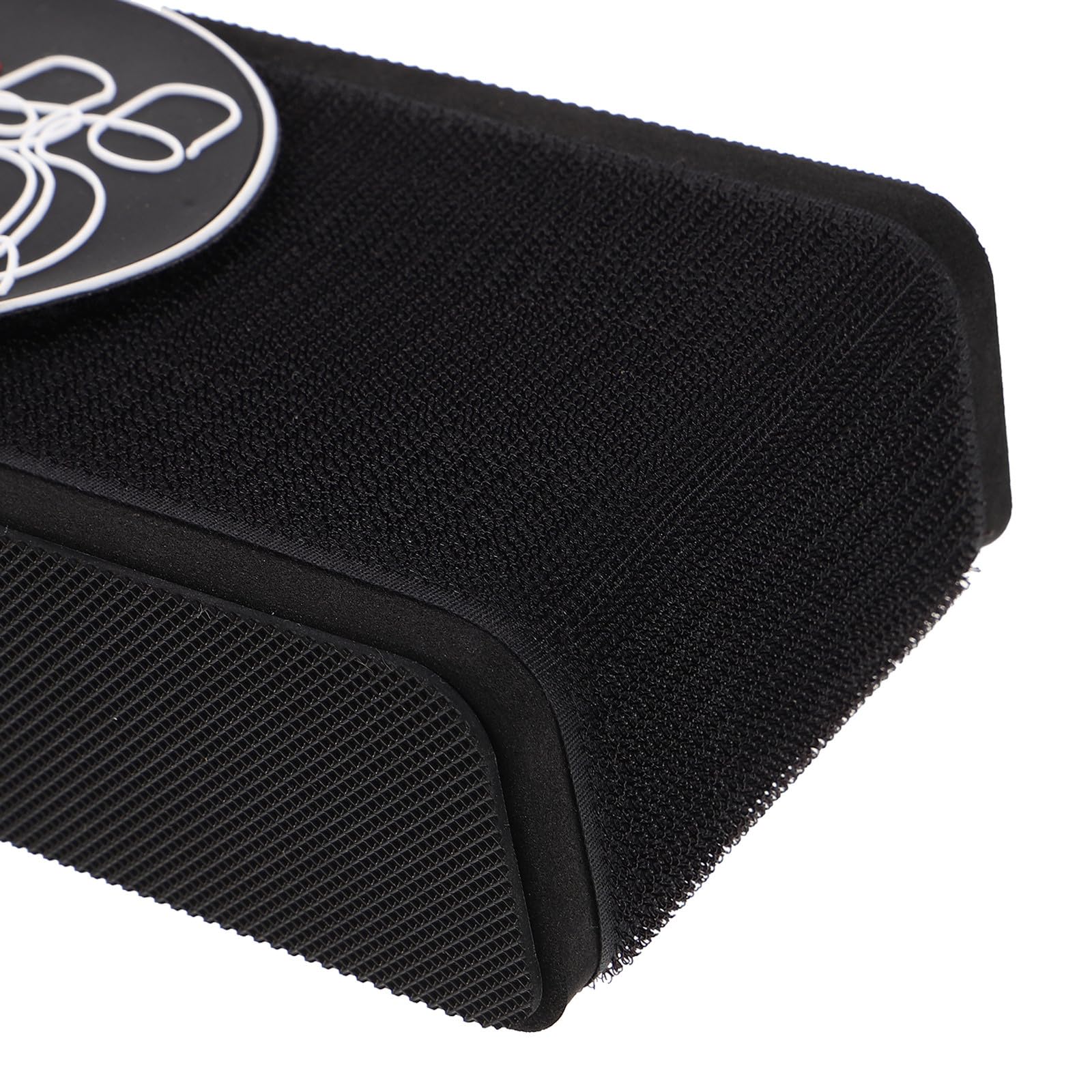 Butée Antidérapante pour Grosse Caisse Noire Pad d'Entraînement pour Batterie Support de Pédale Stabilisateur Accessoire d'Ancrage pour Batterie Bloque le Glissement du Pied