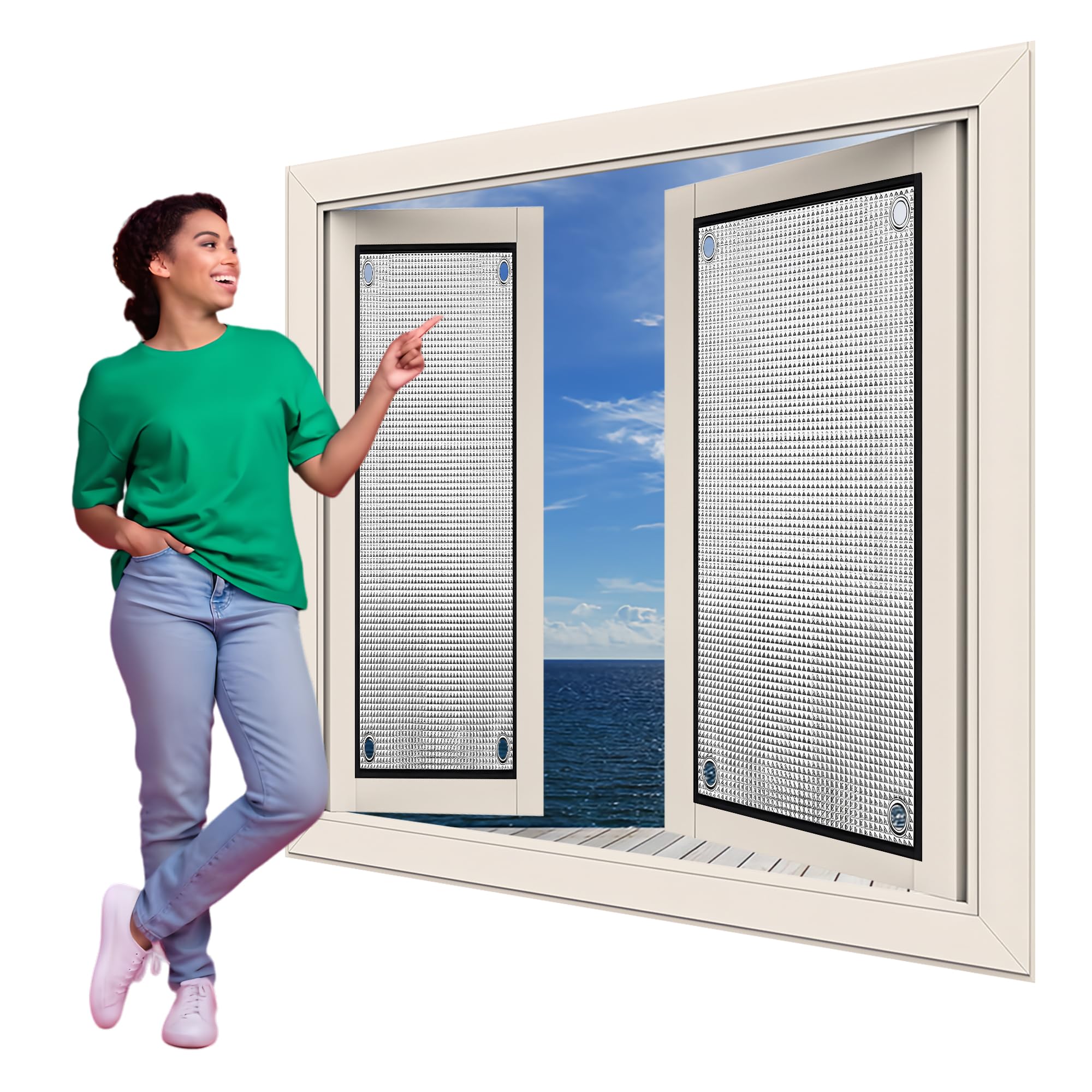 Película Aislante para Ventanas 90 x 183 cm Protector Solar Barrera contra El Calor con Ventosas Coche Hogar Oficina, Plata