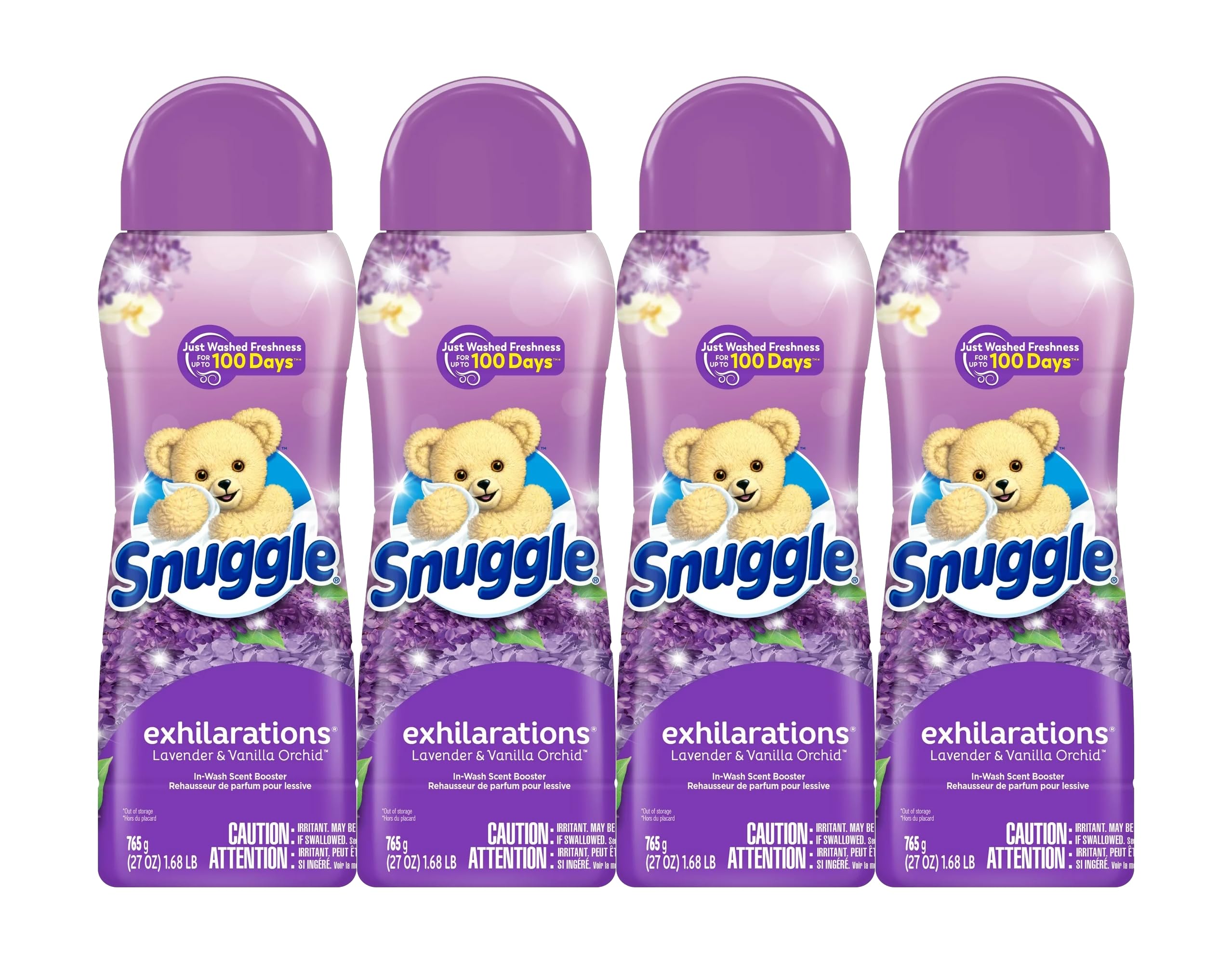 Snuggle Exhilarations Laundry Scent Booster Beads, Lavender and Vanilla Orchid, 27 Ounce