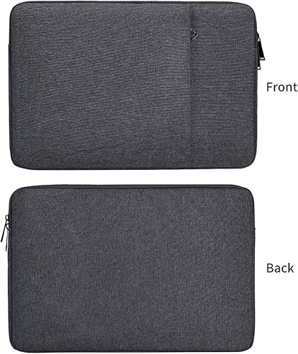 Vista 88 de Funda impermeable para laptop HP Envy 17/HP Pavilion 17/Omen 17, Acer Predator 17/Aspire 17.3, Dell Inspiron 17, Lenovo, HP, MSI GS75, bolsa Gris