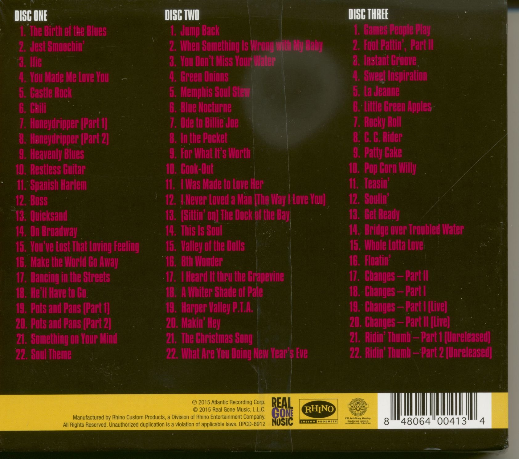 Complete Atco Singles