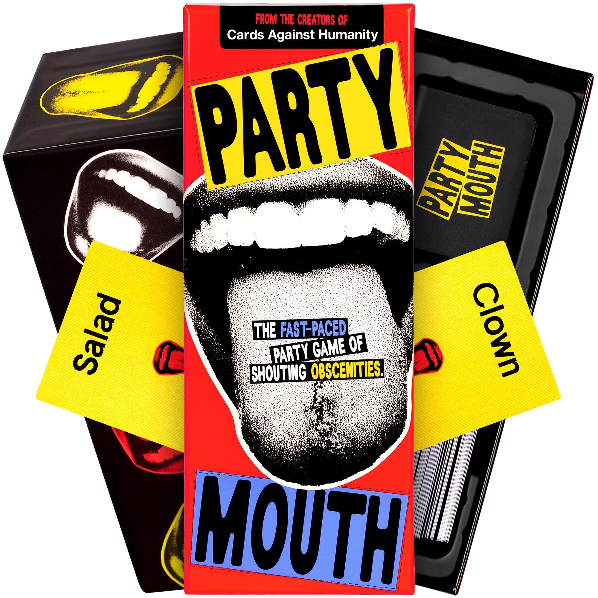 Cards Against Humanity Party Mouth The All-New Fast-paced Party Game of Shouting Obscenities