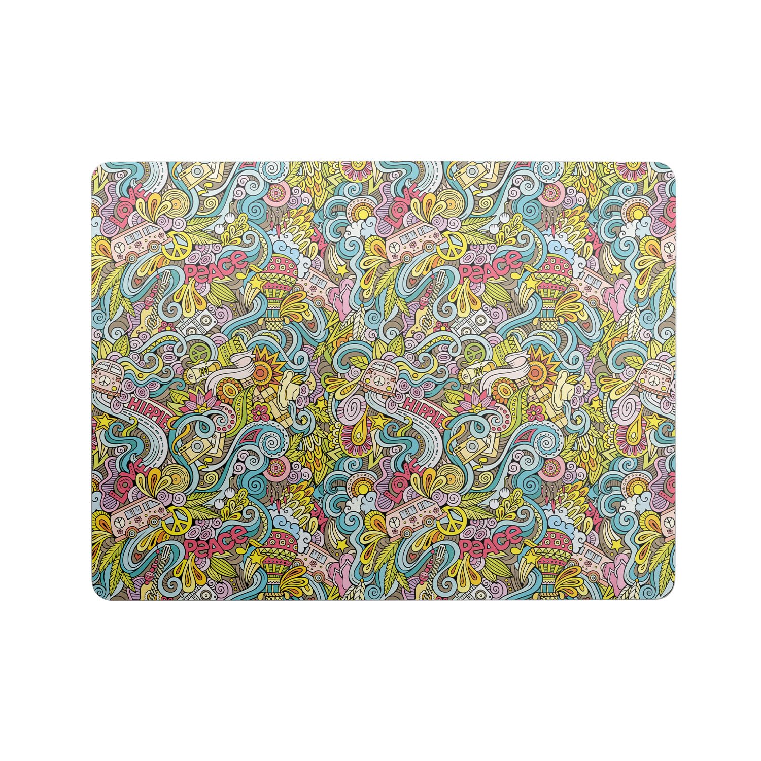 Laptop Skin Compatible with Microsoft Surface Laptop 8 13" (2025) - Ultra Hippie - Premium 3M Vinyl Protective Wrap Decal Cover - Easy to Apply | Crafted in The USA by MightySkins