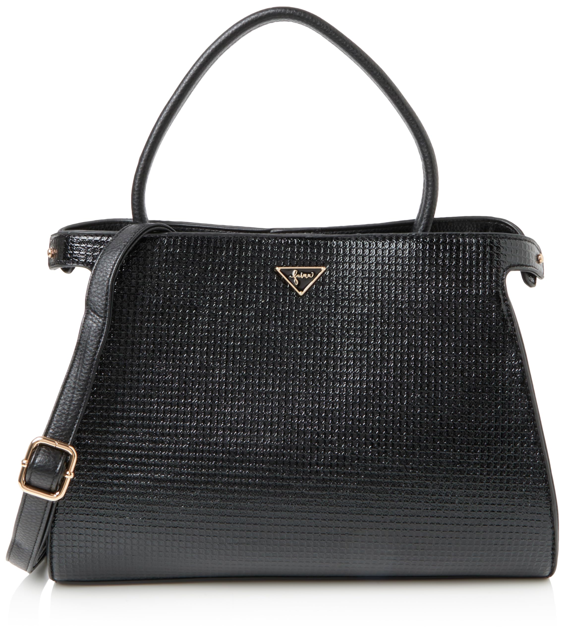 nelice Women's Handbag Shopper, Black, One Size