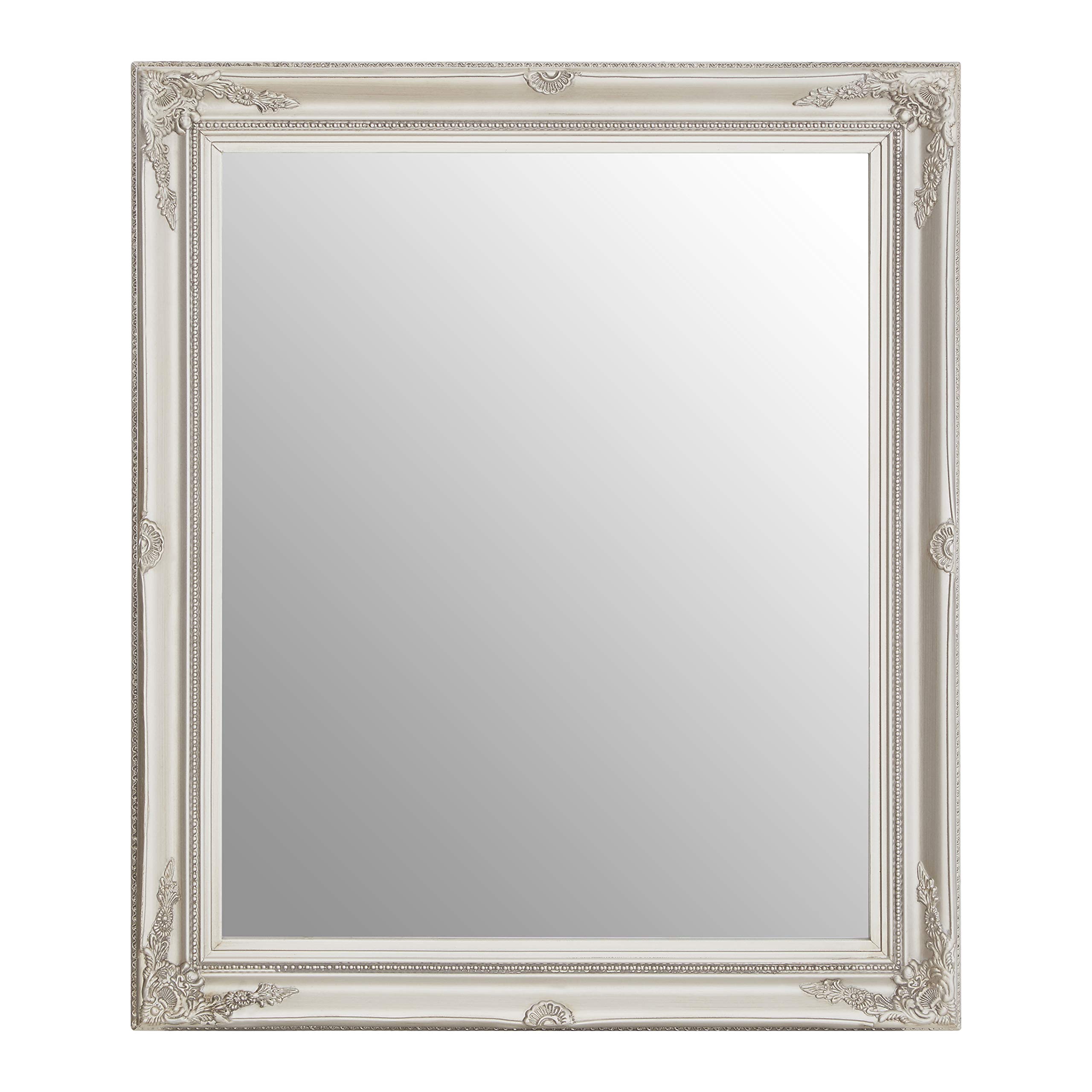 Orsina Wall Mirror - Silver - H72 x W62