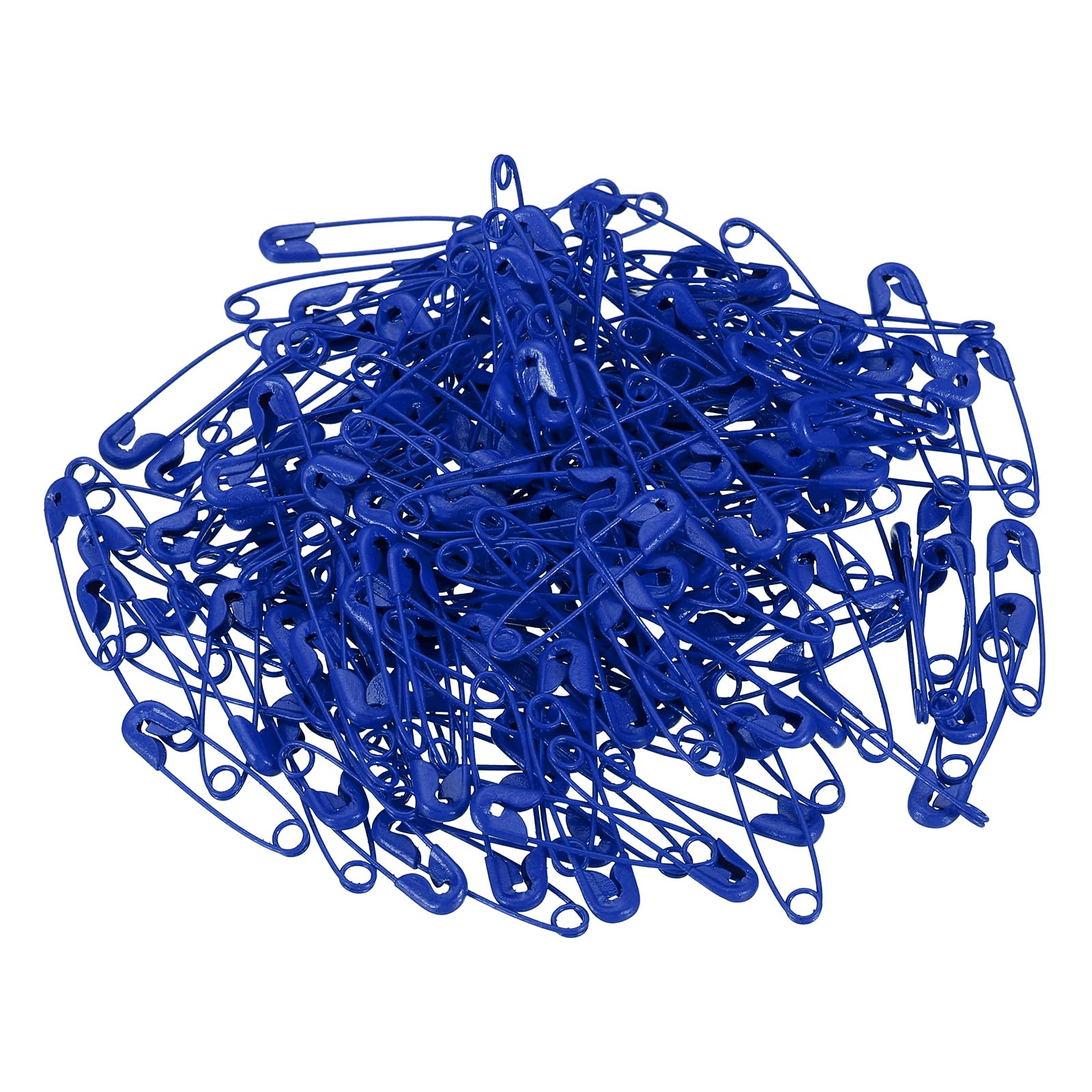YOKIVE 200 Pcs Safety Pins, Small Metal Sewing Pins, Blue