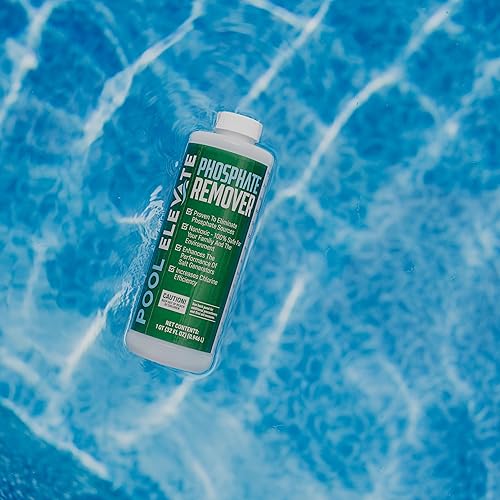 Miniatura 7 de Removedor de fosfato mantiene el agua cristalina, mejora la calidad del agua de la piscina para piscinas elevadas e interiores, seguro para tu