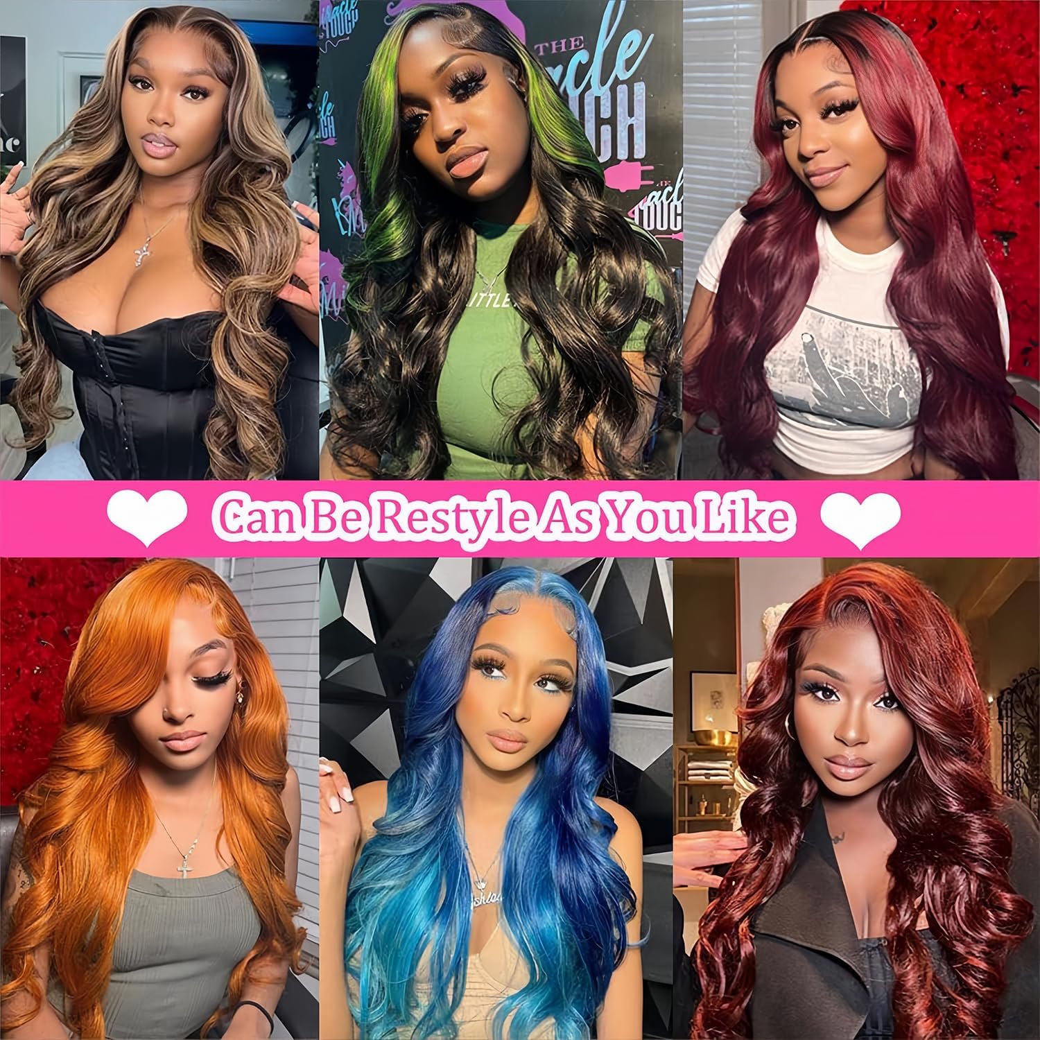20-Inch 13x4 Lace Front Wigs Human Hair Body Wave Lace Front Wigs Human Hair Pre Plucked 13x4 Hd Lace Frontal Wigs Hd Lace Front Wigs for Black Women 180% Density