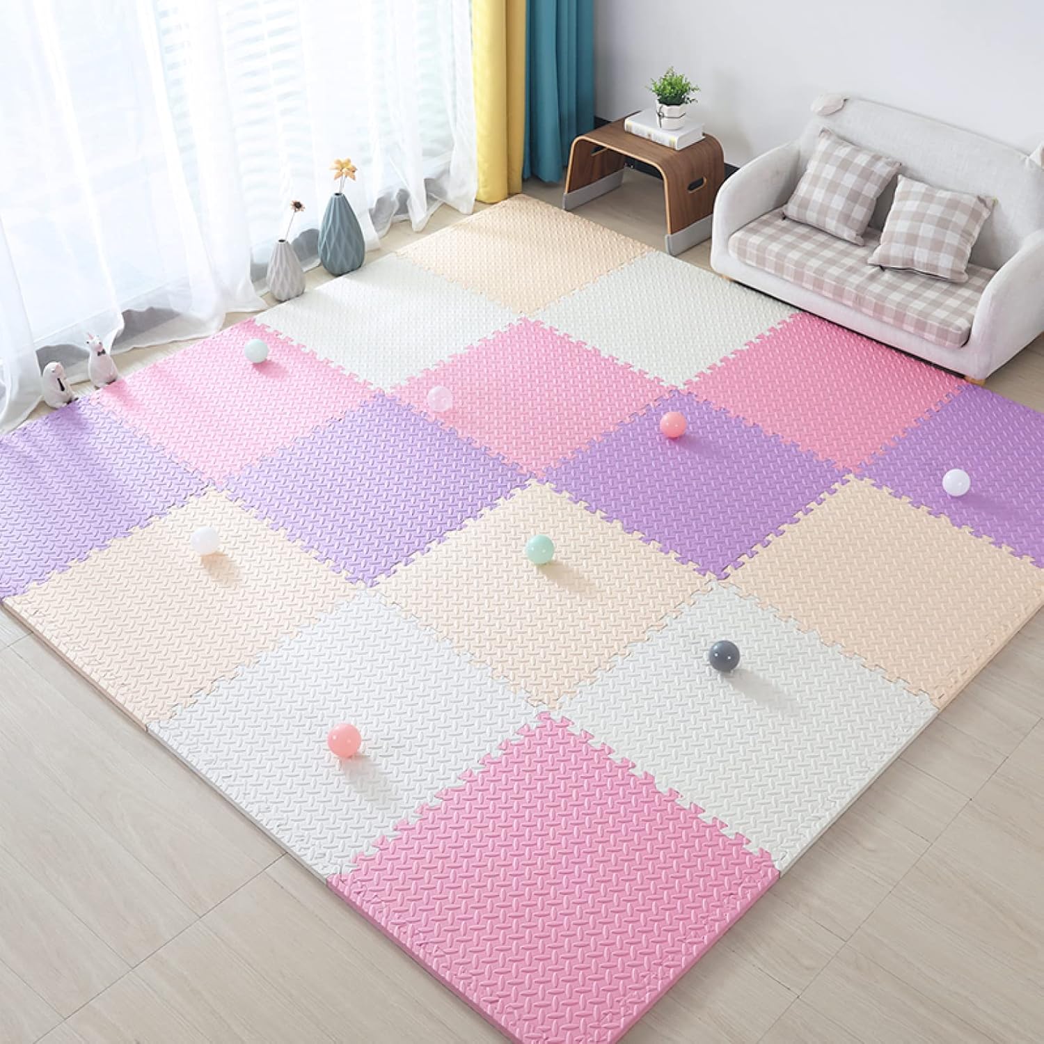 大判 ジョイントマット Sale 75 Off 防音マット パズルマット 洗える 滑り止め おしゃれ 北欧 L カラフル 30 16 サイドパーツ付 プレイマット マット フロアマット 赤ちゃん クッション 転倒防止 2 5 ペットマット 敷物