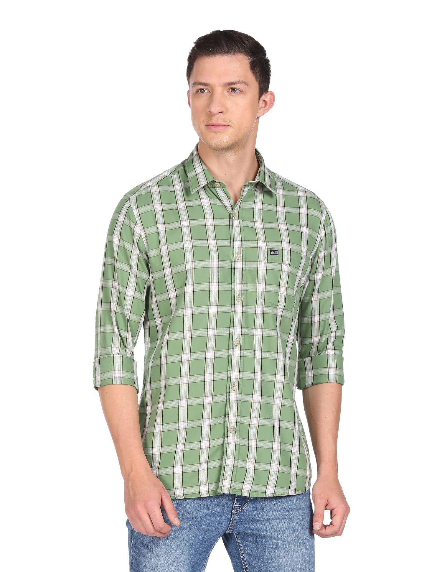 ArrowMen's Straight Casual Shirt