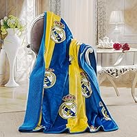 Vista 1 de Real Madrid Manta con forro de sherpa Silk Touch 50x60