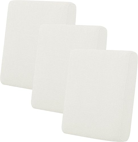 Miniatura 9 de Easy-Going - Funda de cojín elástica para sofá, funda de cojín protectora para asiento de sofá, suave, flexible con parte inferior elástica (cojín