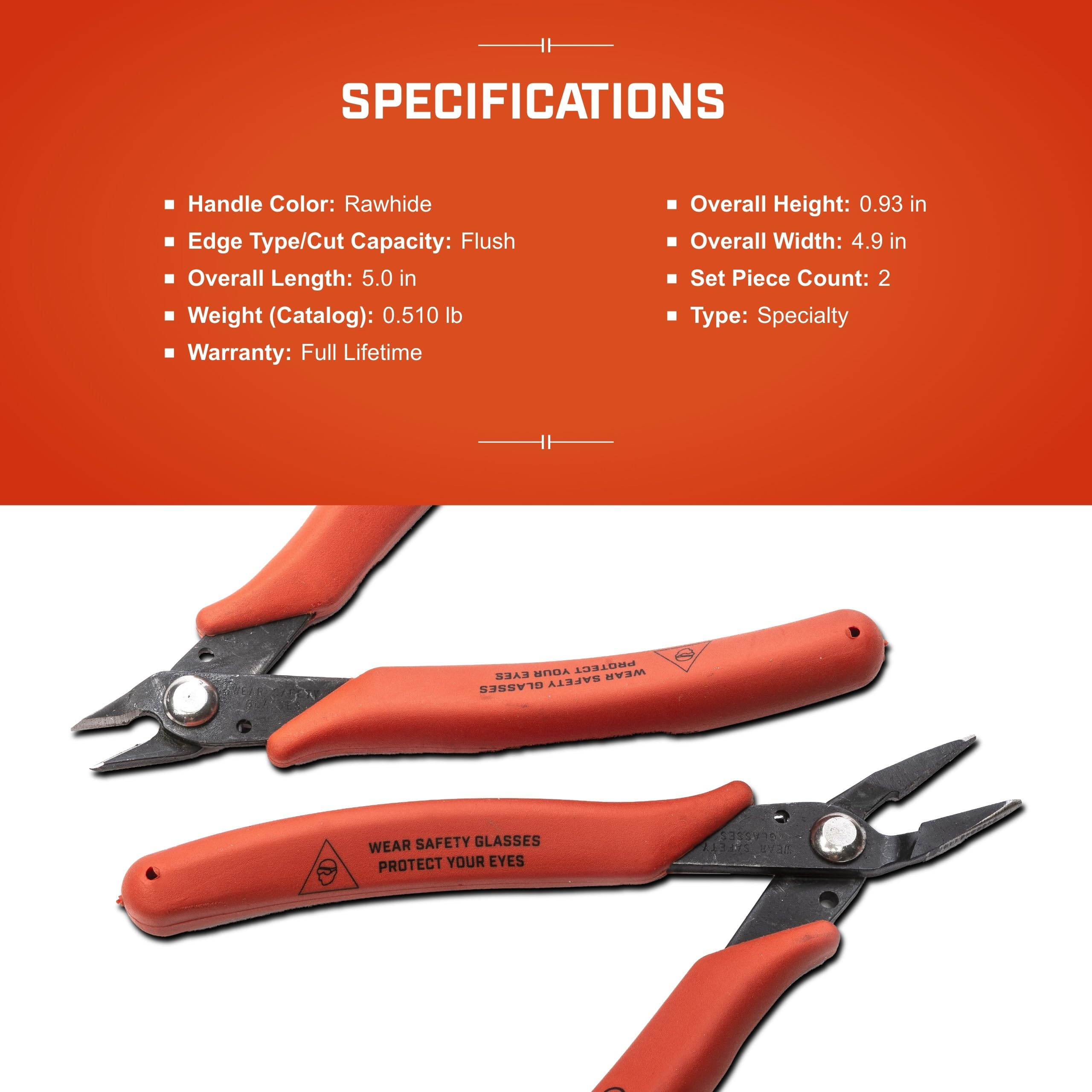 Crescent Shear Cutter & Pliers Set - Wire Cutting Tools -4