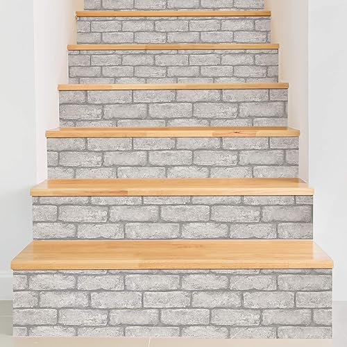 Miniatura 7 de INHOME NH3060 Cambridge - Papel tapiz para despegar y pegar, color gris