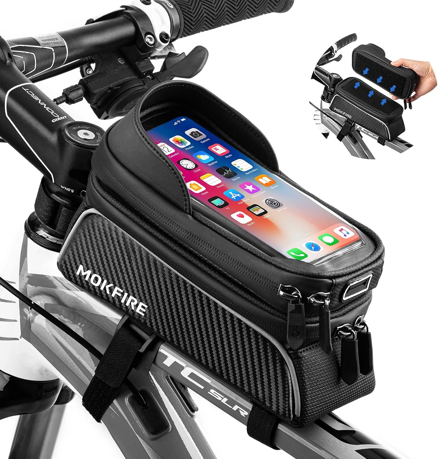 Waterproof Bike Phone Holder MOKFIRE Bicycle Frame Iceland Ubuy