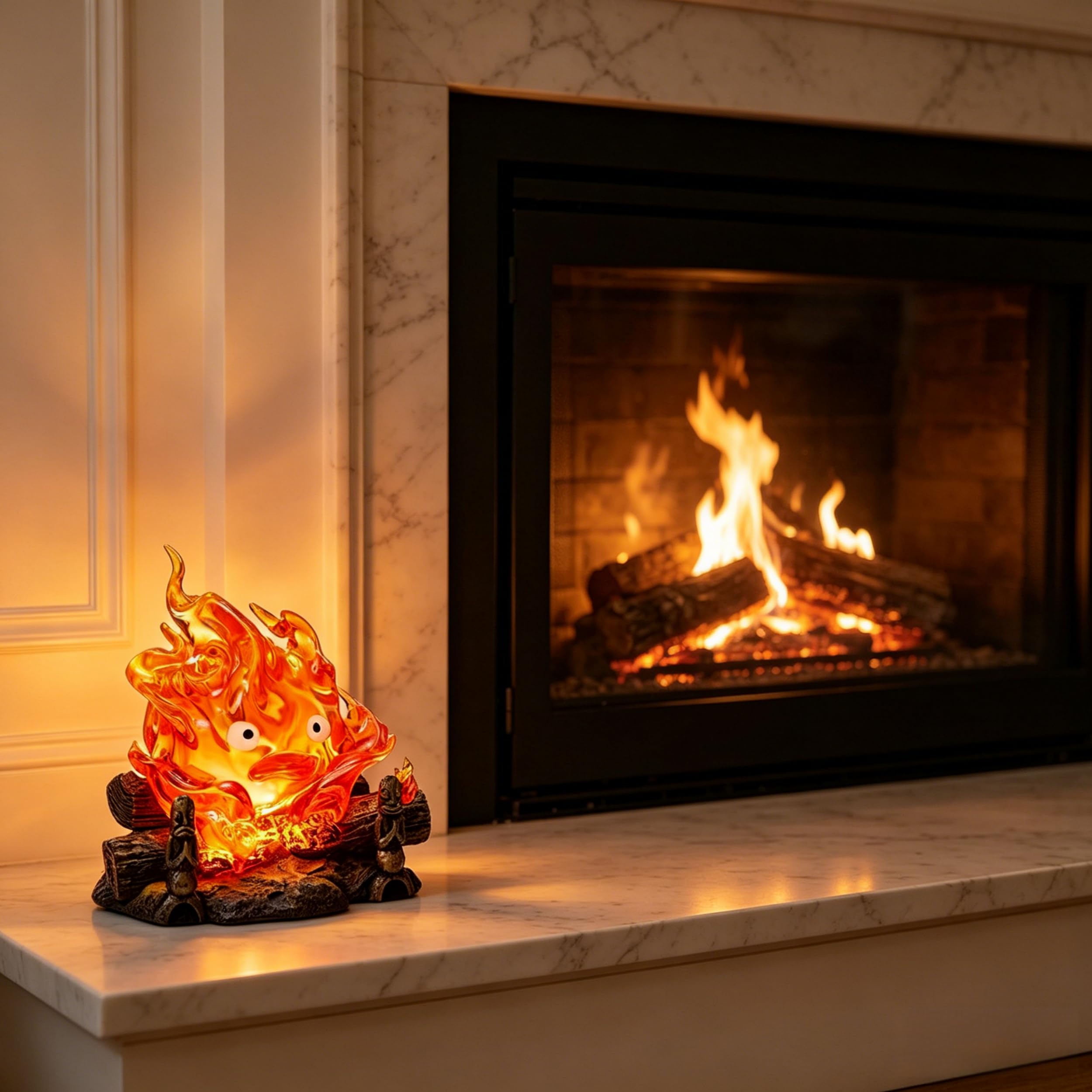 SUNKOX Flame Lamp,Light up Your Room Flickering Flame Lights for