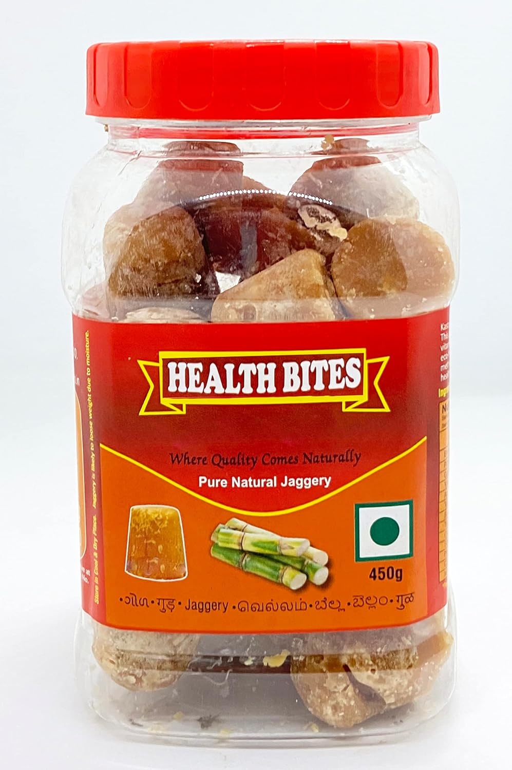 ZEGELJaggery Cubes 450gms [Pure, Natural, No Preservatives Added