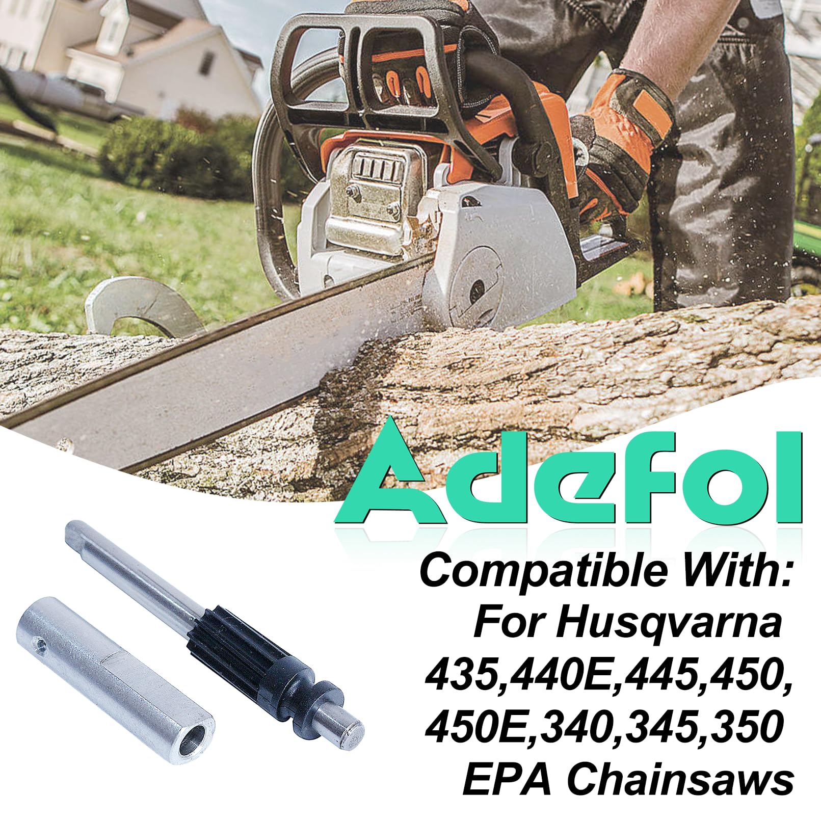 Huile Pour Pompe à Huile Pour Tronçonneuses Husqvarna 340, 345, 350, 351, 353 Et 346