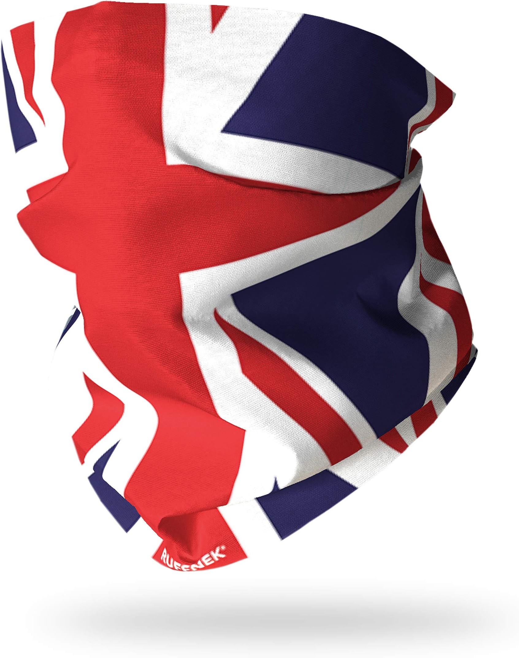 Ruffnek UNION JACK Multifunctional Headwear Neck warmer tube snood Cycle/Motorbike/Ski face mask for Men & Women Windproof Neck Gaiter for Sport & Outdoors