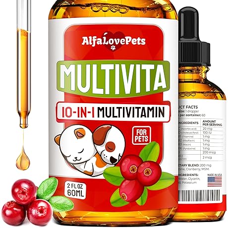 Ultimate Dog and Cat Supplement: Multivitamins for Optimal Health