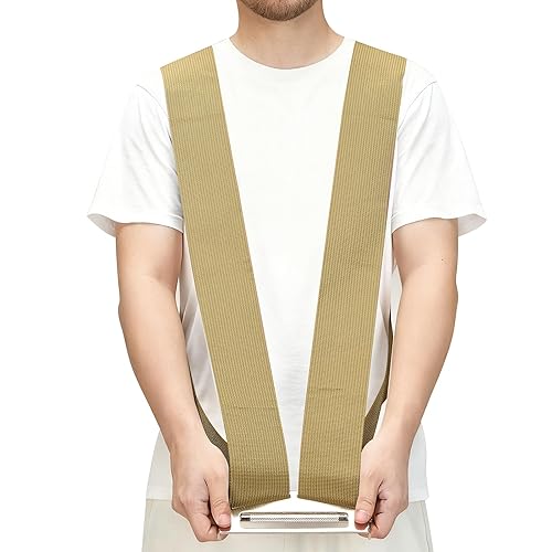 Miniatura 9 de VEVOR Correas móviles, soporta hasta 1000 libras, sistema de elevación y movimiento para 2 personas con 2 correas de arnés y 1 correa de carga,