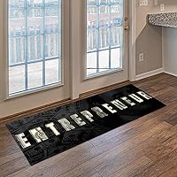 Vista 30 de GUBIYU Money Rug - Alfombra negra de 100 dólares con respaldo antideslizante, 23.6 x 35.4 pulgadas