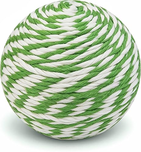 Miniatura 8 de Juguete de bola de sisal para gatos de 3.94 pulgadas, bola rascador natural interactiva para gatos, rascador perfecto para ejercicio y diversión de